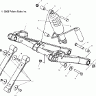 600/700/800 PRO X/PRO X2 - S04NX6ES Front torque arm