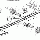 340 TOURING/INT'L - S04NT3AS/AE Rail mounting (suspension)