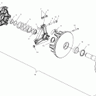 700 XC SP EDGE - S03NP7CSA/B Drive clutch (manual start models)
