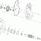 600 RMK 144см -S03NK6ES Водяной  и масляный насосы