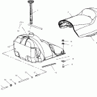 800 RMK 151 STOCK - S03NL8CSA Seat and gas tank