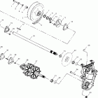 800 RMK 159 BUILT BEFORE 1/01/02 - S03NM8CS Приводной вал