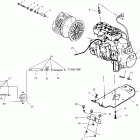 500 CLASSIC TOURING - S03ST4BS Крепление двигателя