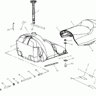 700/800 SKS - S03NS7CS/A-S03NS8CS/A Seat and gas tank
