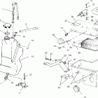 500 CLASSIC TOURING - S02ST4BS Oil tank  /  air box
