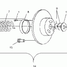 TRAIL RMK - S03SR5BS Привод сцепления