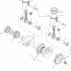 550 CLASSIC EDGE - S03ND5BS Поршень и коленвал
