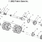 WIDETRAK LX - S03SU4BS Ведущий вал