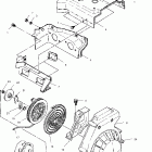 INDY 340 TOURING- S03LT3AS Blower housing and recoil