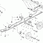 800 XCR - S00SB8AS Rail mounting (suspension)