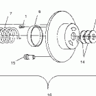 500 CLASSIC - S00SD4BS Привод сцепления