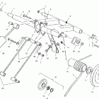 TRAIL TOURING - S00ST5BS Rear torque arm