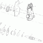 500 XC EDGE - S03NP5AS Водяной  и масляный насосы