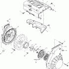TRAIL TOURING - S03ST5BS Корпус вентилятора и ручной стартер