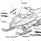 800 RMK 159 VERTICAL ESCAPE - S03NN8CS Наклейки