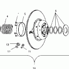 600 CLASSIC TOURING - S02ST6ES Привод сцепления