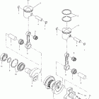 340 EDGE/EDGE CLASSIC - S03NB3AS/S03ND3AS Поршень и коленвал
