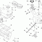 800 XCR - S03SB8AS Масляный бак и воздуховод