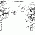 700 XC SP EDGE - S03NP7CSA/B Масляный бак и воздуховод