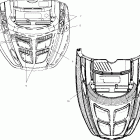 500 CLASSIC TOURING - S02ST4BS Капот