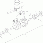 800 XC SP EDGE - S03NP8CSA/B Piston and crankshaft (800)