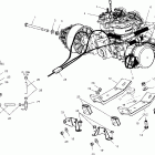700 XC SP EDGE - S03NP7CSA/B Крепление двигателя
