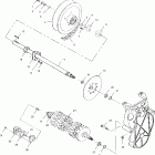 600 CLASSIC TOURING - S02ST6ES Приводной вал