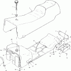 TRAIL TOURING - S03ST5BS Seat and gas tank