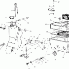WIDETRAK LX - S03SU4BS Масляный бак и воздуховод