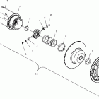 800 RMK 159 VERTICAL ESCAPE - S03NN8CS Привод сцепления