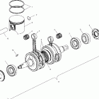 500 XC SP EDGE - S03NP5CSA/B Piston and crankshaft (500)