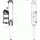 500 XC SP EDGE - S03NP5CSA/B Shock and reservoir (rear track)(edge)