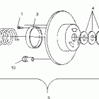 440 PRO X FAN COOLED - S03NX4FS Привод сцепления