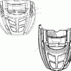 TRAIL TOURING - S03ST5BS Капот и его части
