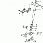 TRX300 Рулевой вал