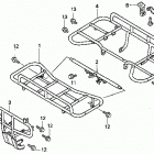 TRX300 Багажник