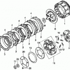 TRX300 Сцепление