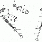 TRX300 Распределительный вал
