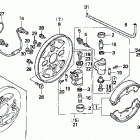 TRX300FW 300 fw front brake