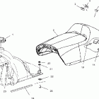 600 CLASSIC - S02ND6ES Seat and gas tank