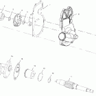 500 XC - S02NP5AS Водяной  и масляный насосы