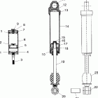 600 CLASSIC - S02ND6ES Rear shock