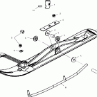 120 XCR - S00WB1AS Лыжа