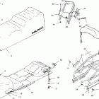 SPORT TOURING - S02SU5BS Seat and gas tank