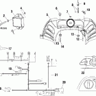 500 XC SP F/O - S02NP5CS Панель передняя