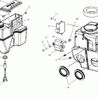 700 RMK F/O 144 BUILT BEFORE 3/1/01 - S02NK7CS Масляный бак и воздуховод