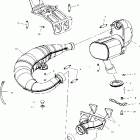 700 RMK 136 - S02NJ7CS Выхлопная система