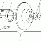 700 RMK - S00SR7AS Привод сцепления