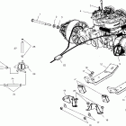 700 RMK 136 - S02NJ7CS Крепление двигателя