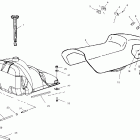 700 XC SP - S02NP7CSA Seat and gas tank